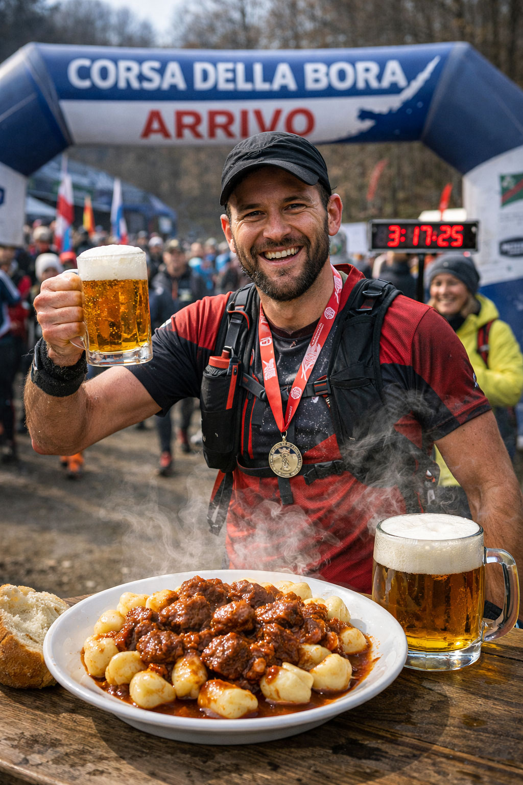 Beer & Goulash Party — Menu Corsa della Bora
