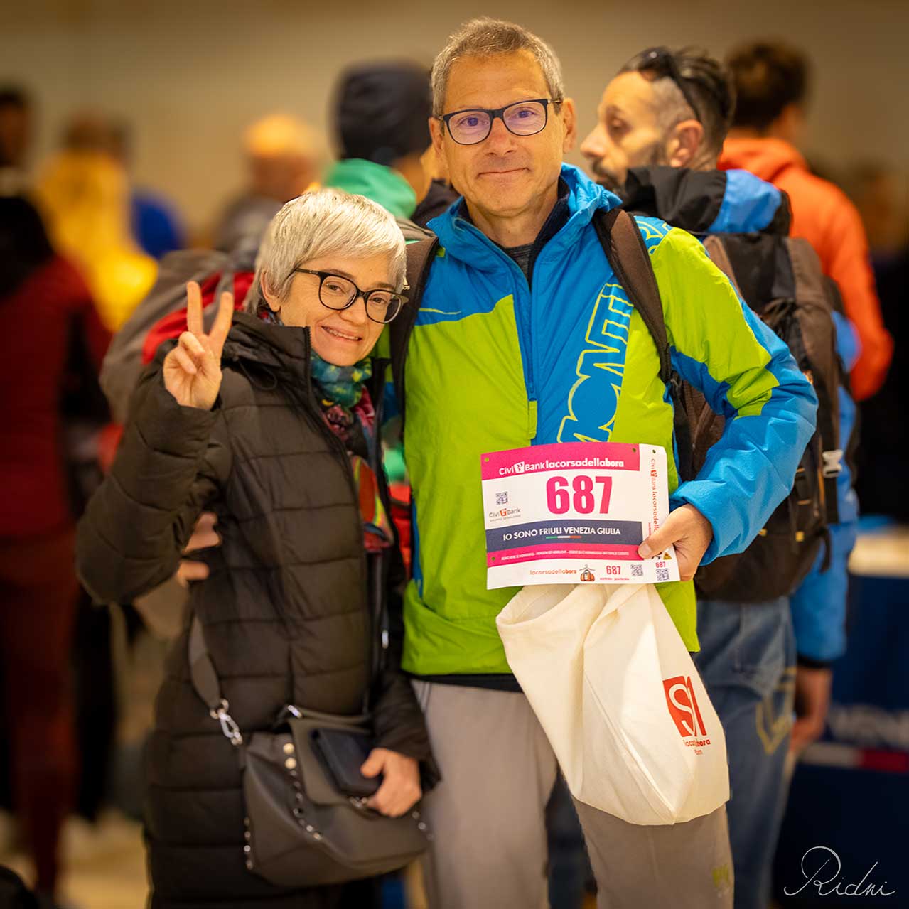 Runner alla Corsa della Bora 2027, Trieste Ultra Trail (ph. IoSonoFVG)