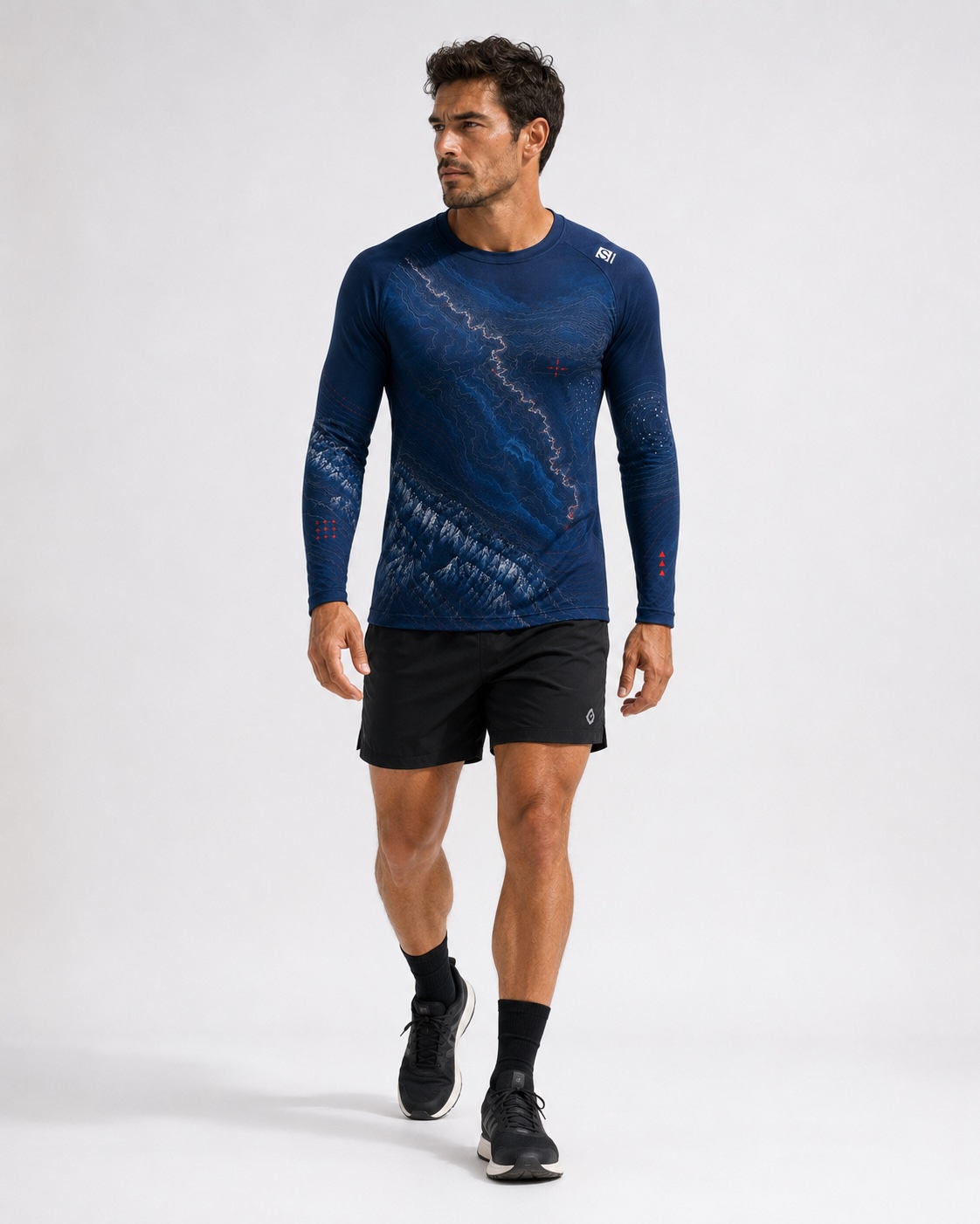 Uomo con maglia Corsa della Bora 2027
